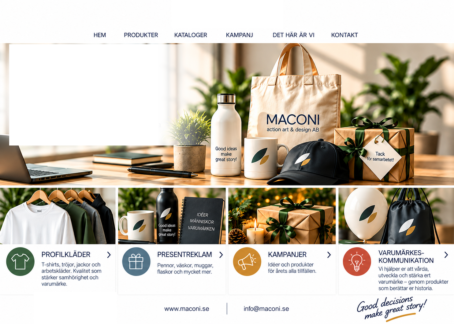 MACONI action art & design AB